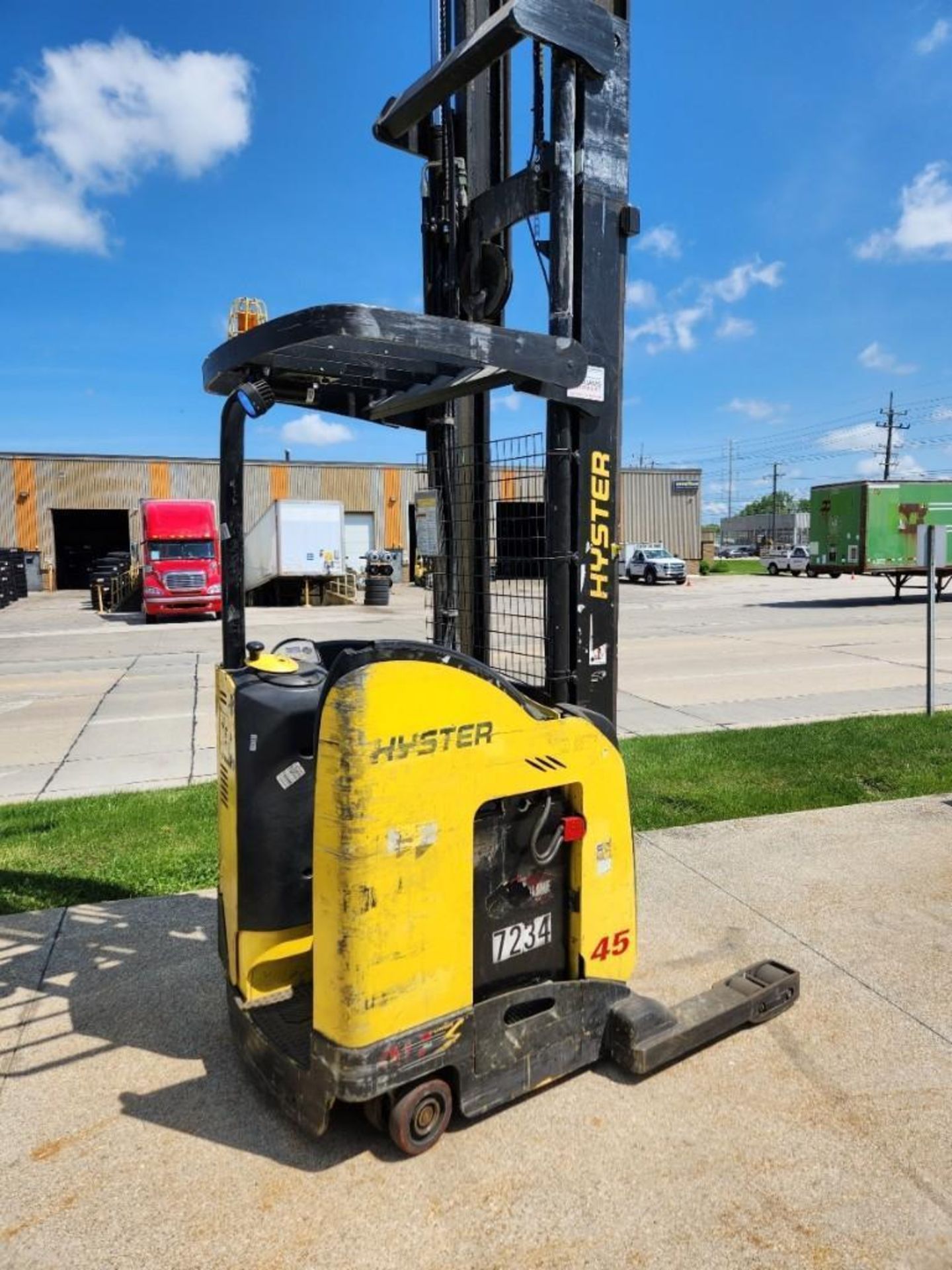 2016 Hyster Model N45 ZR2-16.5 Electric High Reach Warehouse Truck (located off-site, please read - Image 2 of 5