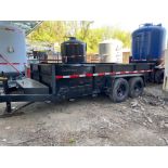 14ft Steel Tandem Dump Trailer (located offsite-please read full description)