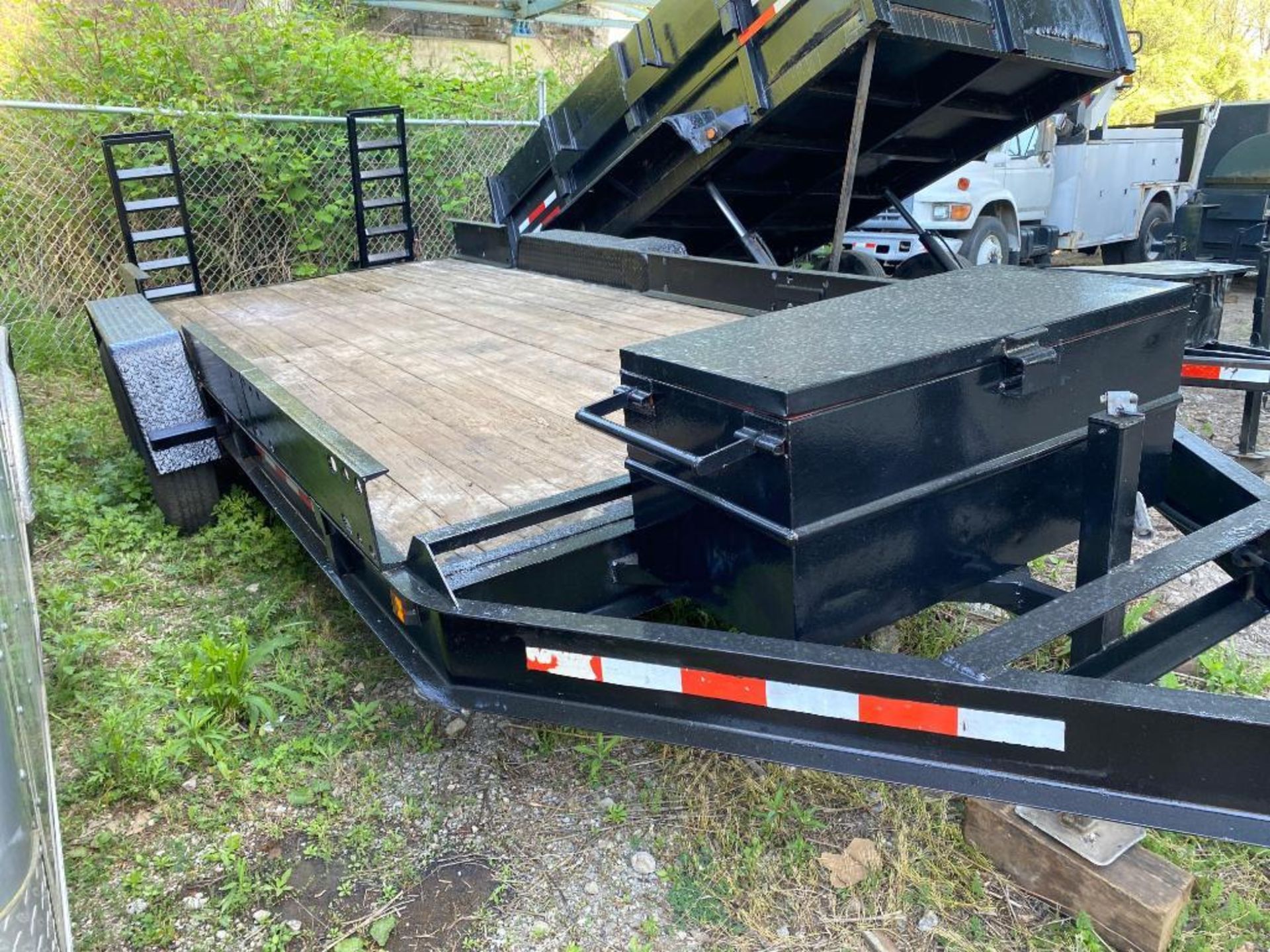 16ft + 2ft Tandem Equipment Trailer (located offsite-please read full description) - Image 9 of 9