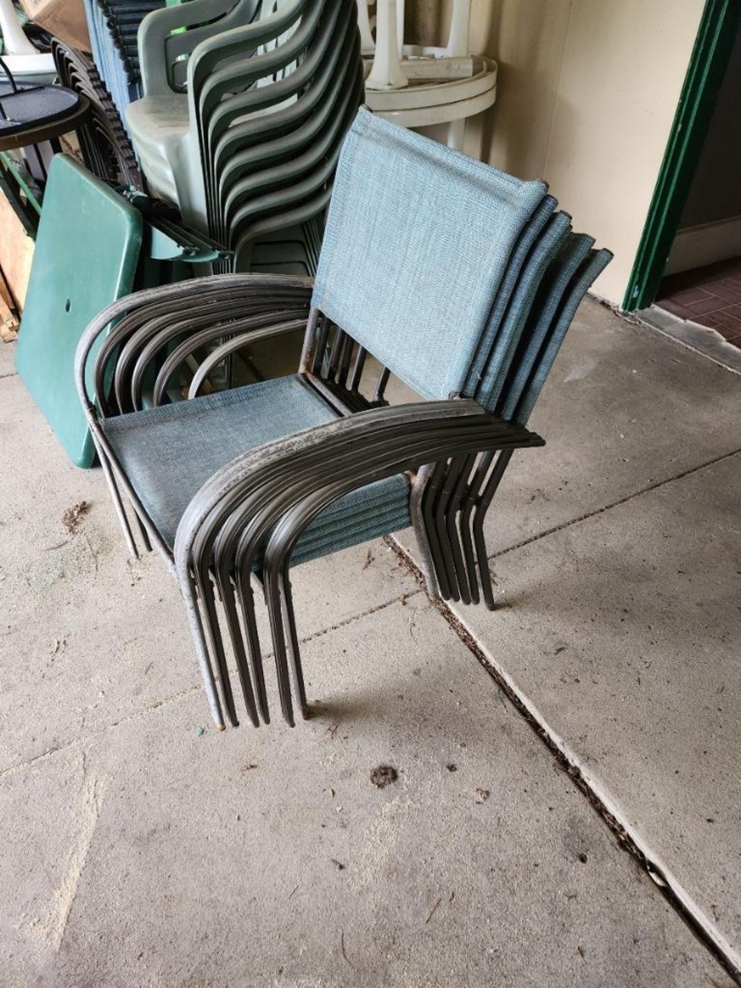 (6) Patio Chairs (located off-site, please read description) - Image 2 of 3