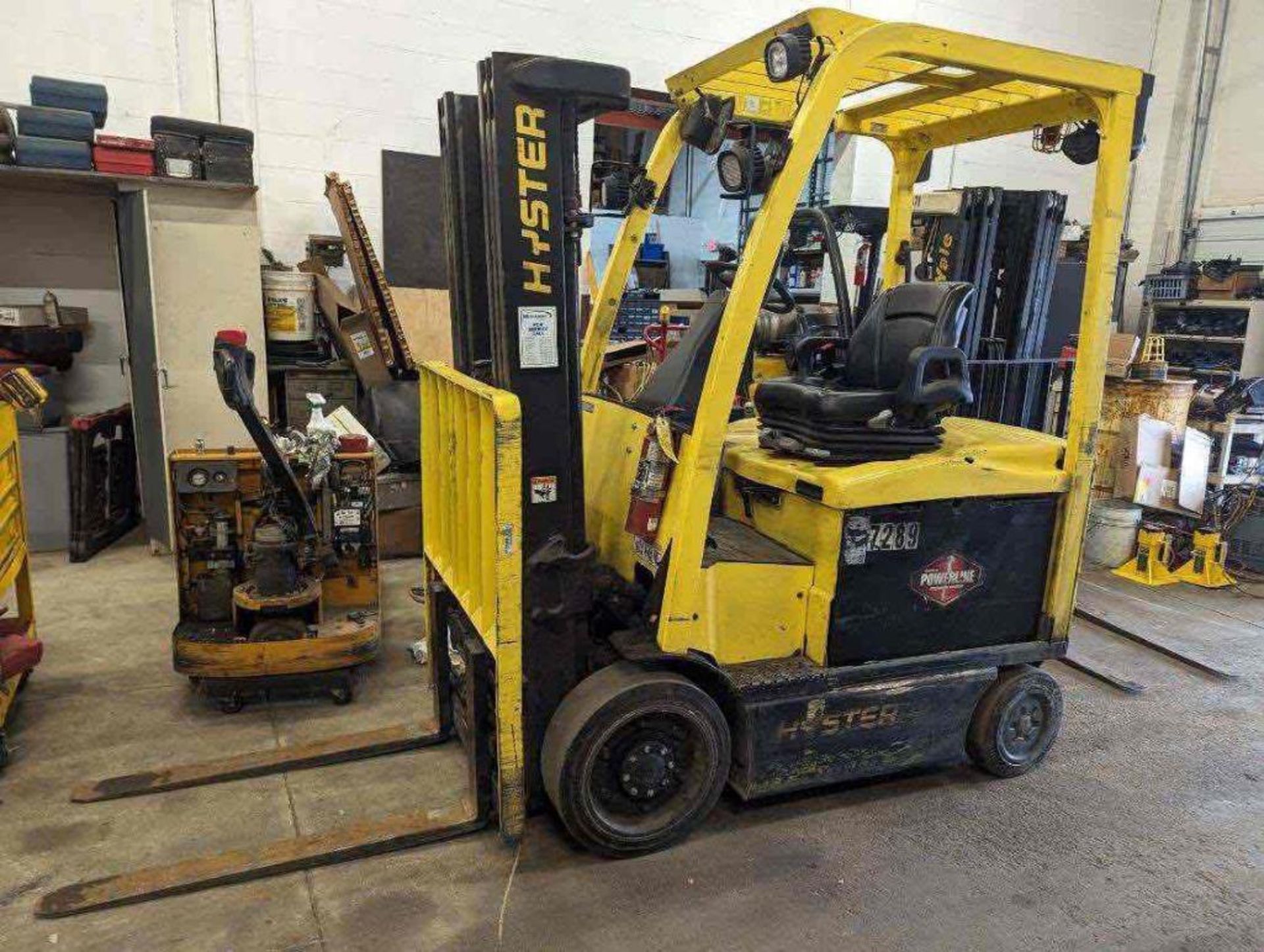 2012 Hyster E50-XN33 Triple Mast Electric Forklift (located off-site, please read description) - Image 15 of 15