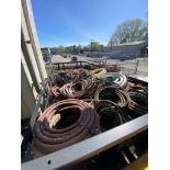 Large Lot of Assorted Commercial Air and Sandblasting Hoses (located offsite-please read full