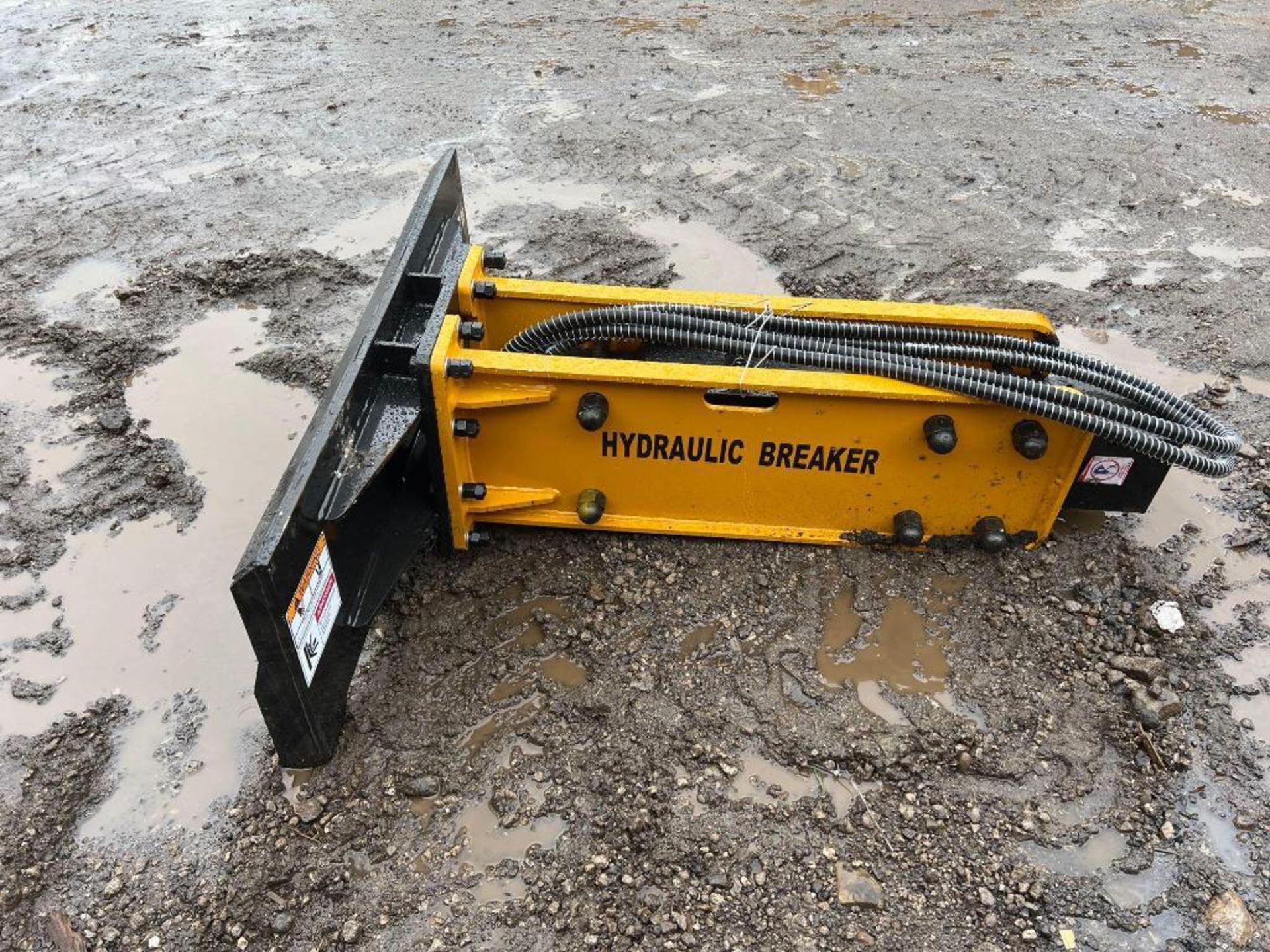 NEW Wolverine Hydraulic Skidloader Breaker Attachment - Image 3 of 4