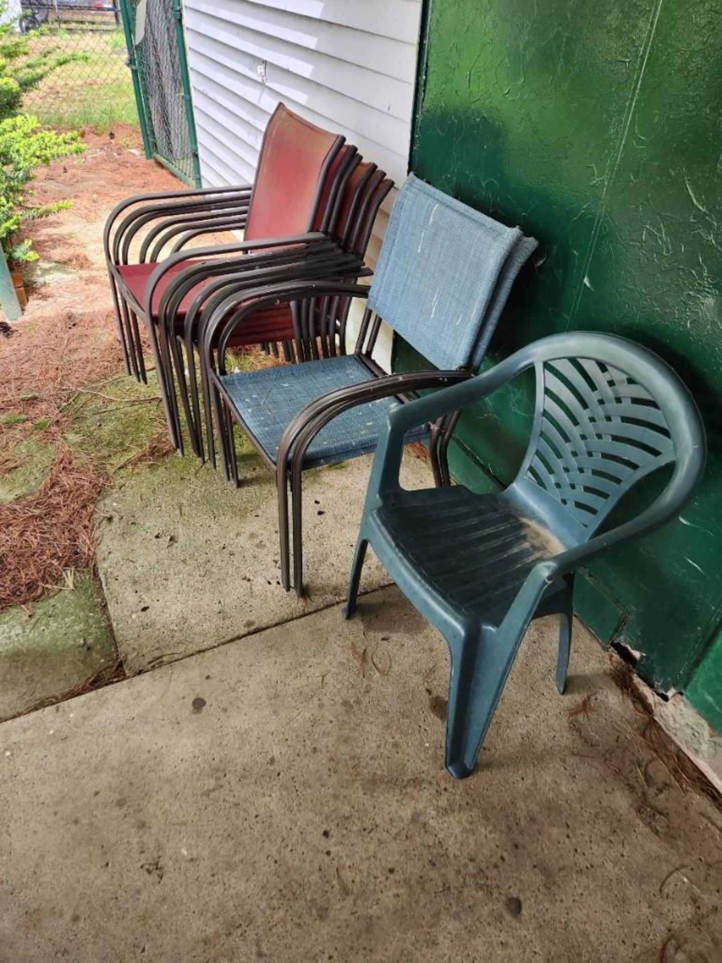 (9) Patio Chairs (located off-site, please read description) - Image 2 of 3