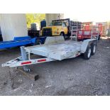 14ft Tandem Equipment Trailer (located offsite-please read full description)