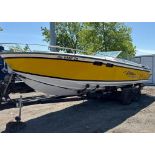 1979 Thunderbird 23ft Formula Liquid Thunder Speed Boat w/ Trailer