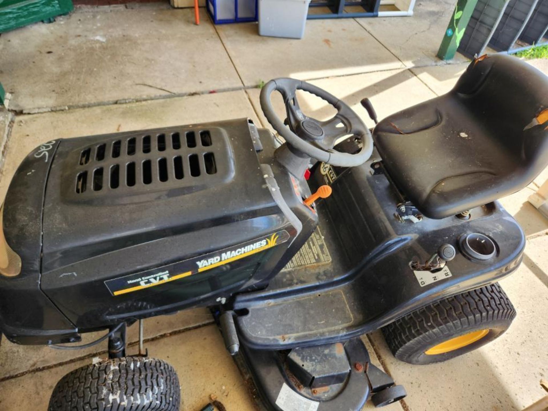 Yard Machines by MTD riding mower (located off-site, please read description) - Image 2 of 4