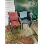 (9) Patio Chairs (located off-site, please read description)