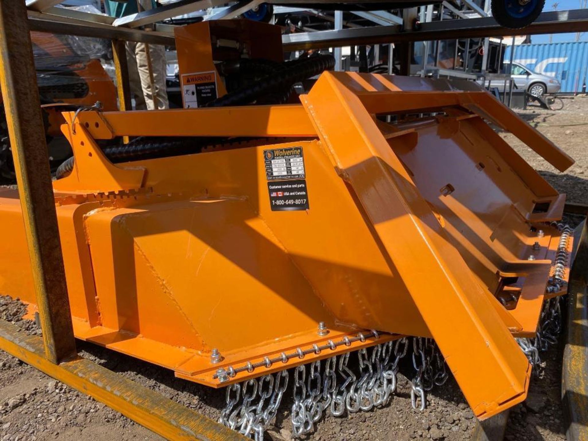 New Wolverine Co 72in Hydraulic Skidloader Disc Mulcher Attachment Model DM-13-72W - Image 2 of 2