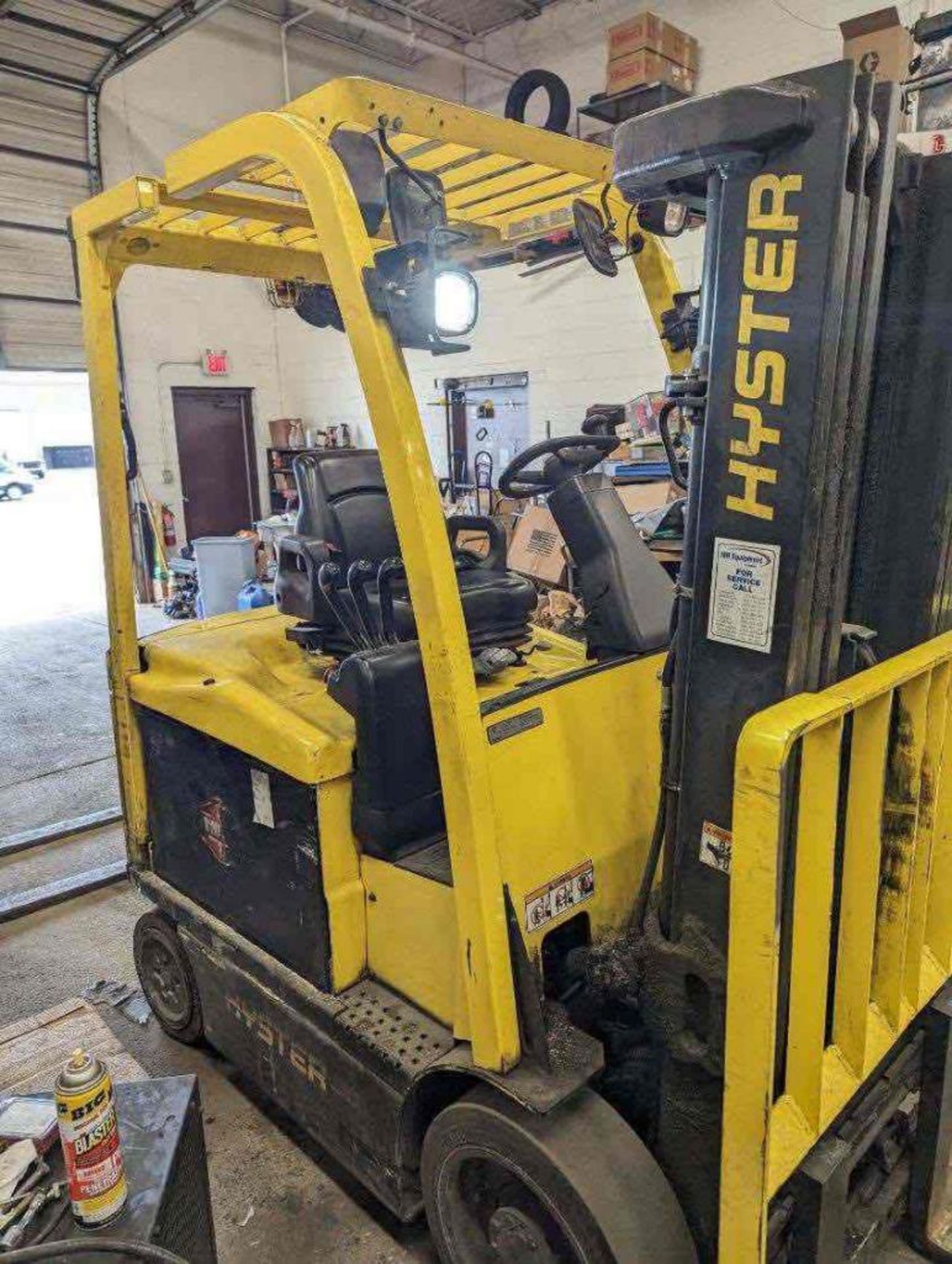 2012 Hyster E50-XN33 Triple Mast Electric Forklift (located off-site, please read description) - Image 13 of 15