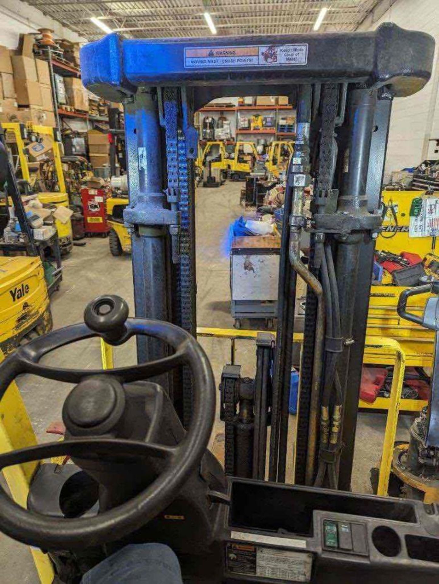 2012 Hyster E50-XN33 Triple Mast Electric Forklift (located off-site, please read description) - Image 7 of 15