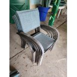 (6) Patio Chairs (located off-site, please read description)