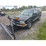 2000 Chevrolet Blazer with Plow