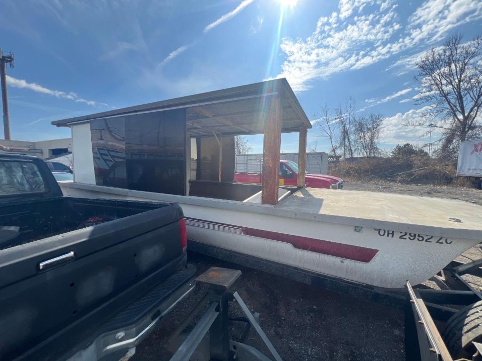 Delta House Boat Project w/ Trailer - Image 5 of 11