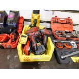 Assorted Cordless Tools
