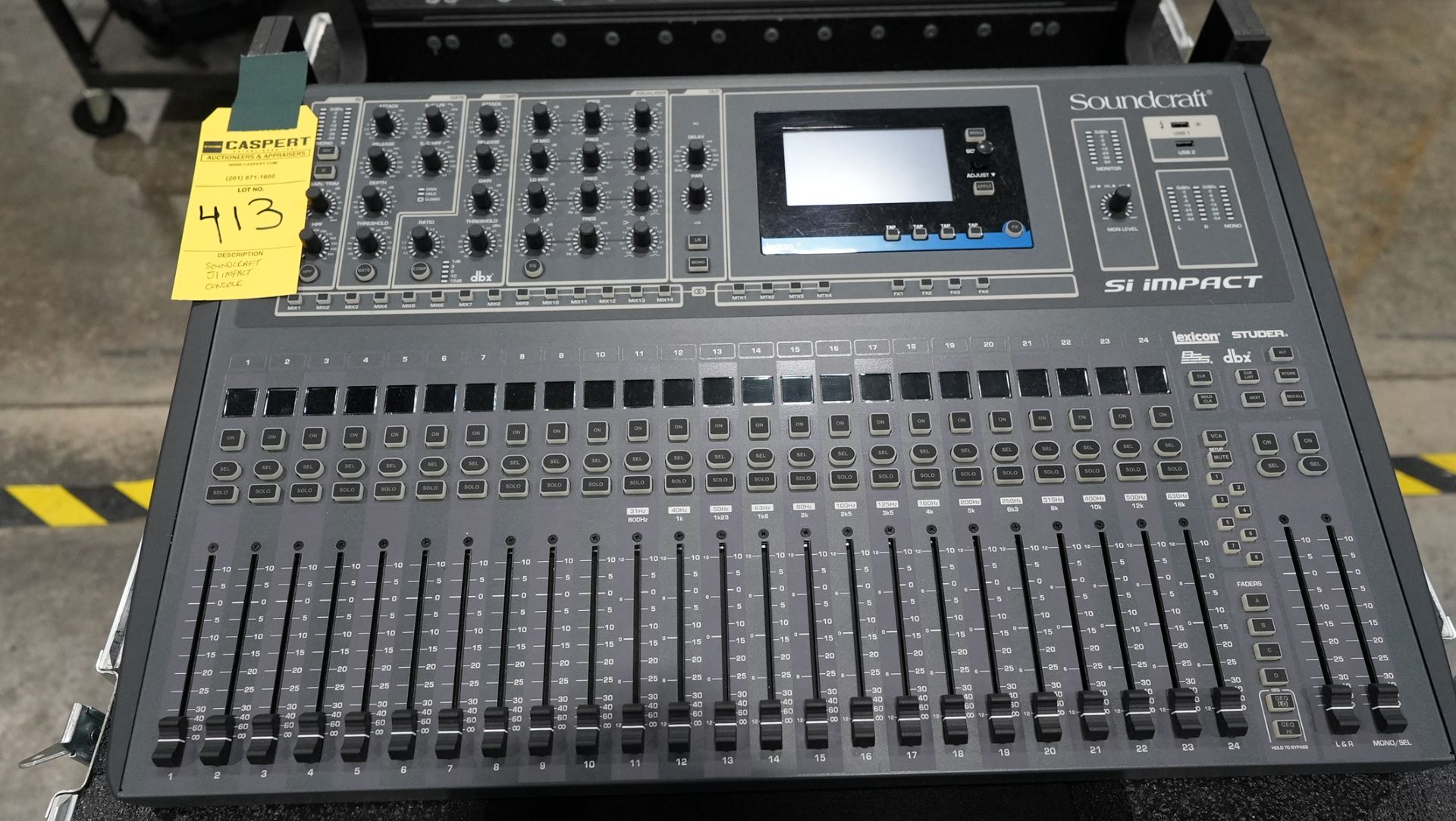 CONSOLE AUD DIGITAL SOUNDCRAFT SI IMPACT 32CH