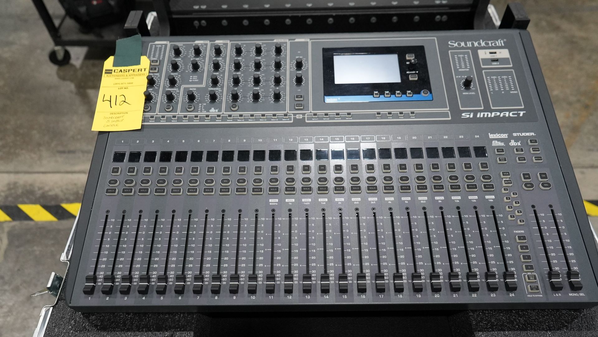 CONSOLE AUD DIGITAL SOUNDCRAFT SI IMPACT 32CH