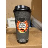 LOT - (3500) 20 Oz. Paper Hot Cups with Lids