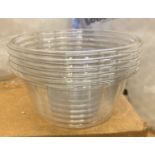 (16) Cases - S09P D&W Fine Pak 16 Oz. Clear Plastic Bowl (Pack 480)