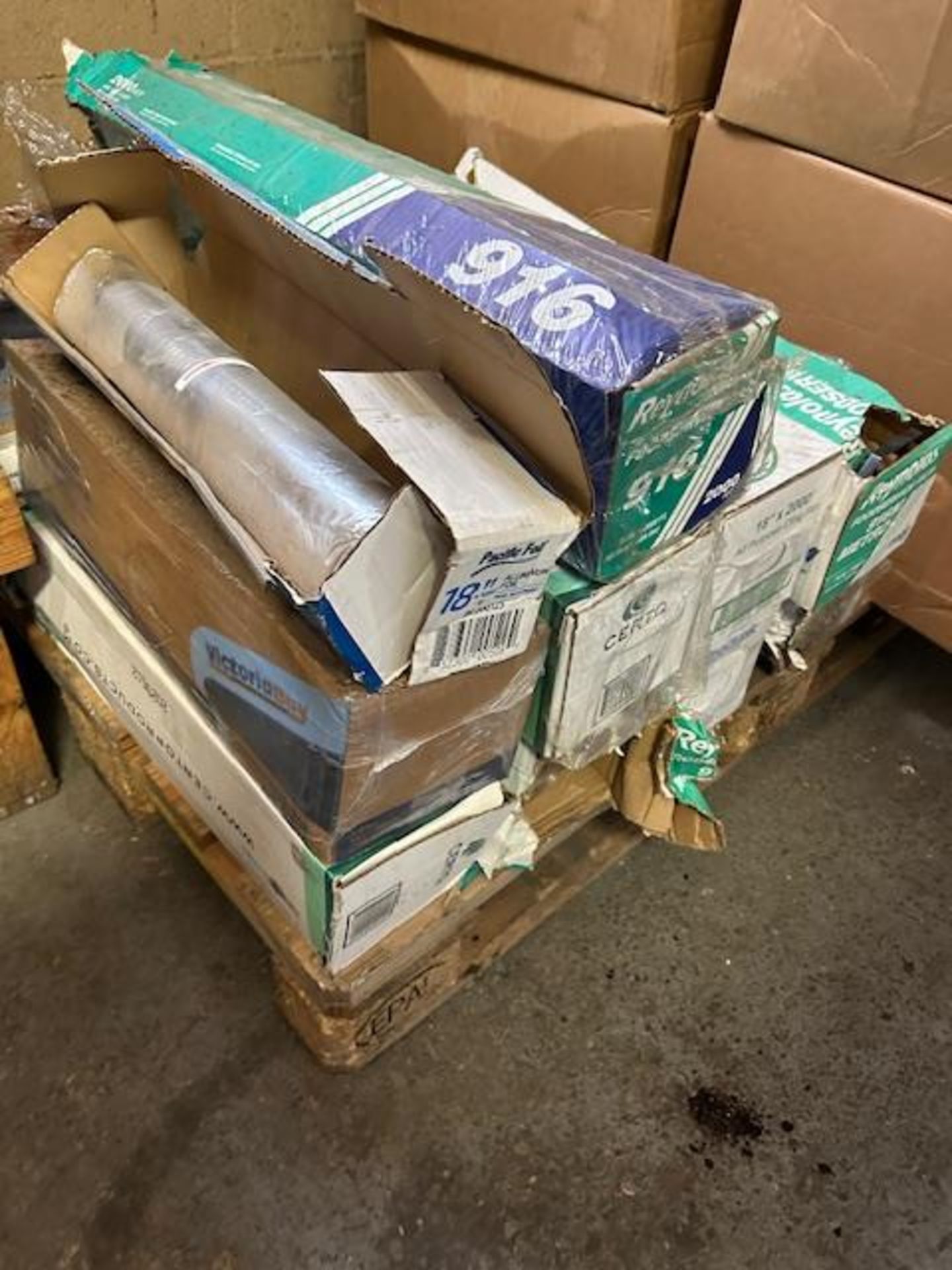 LOT - (2) Skids of Canned Fuel, Polybags, Cutlery Kits, Foil and Film - Image 4 of 4