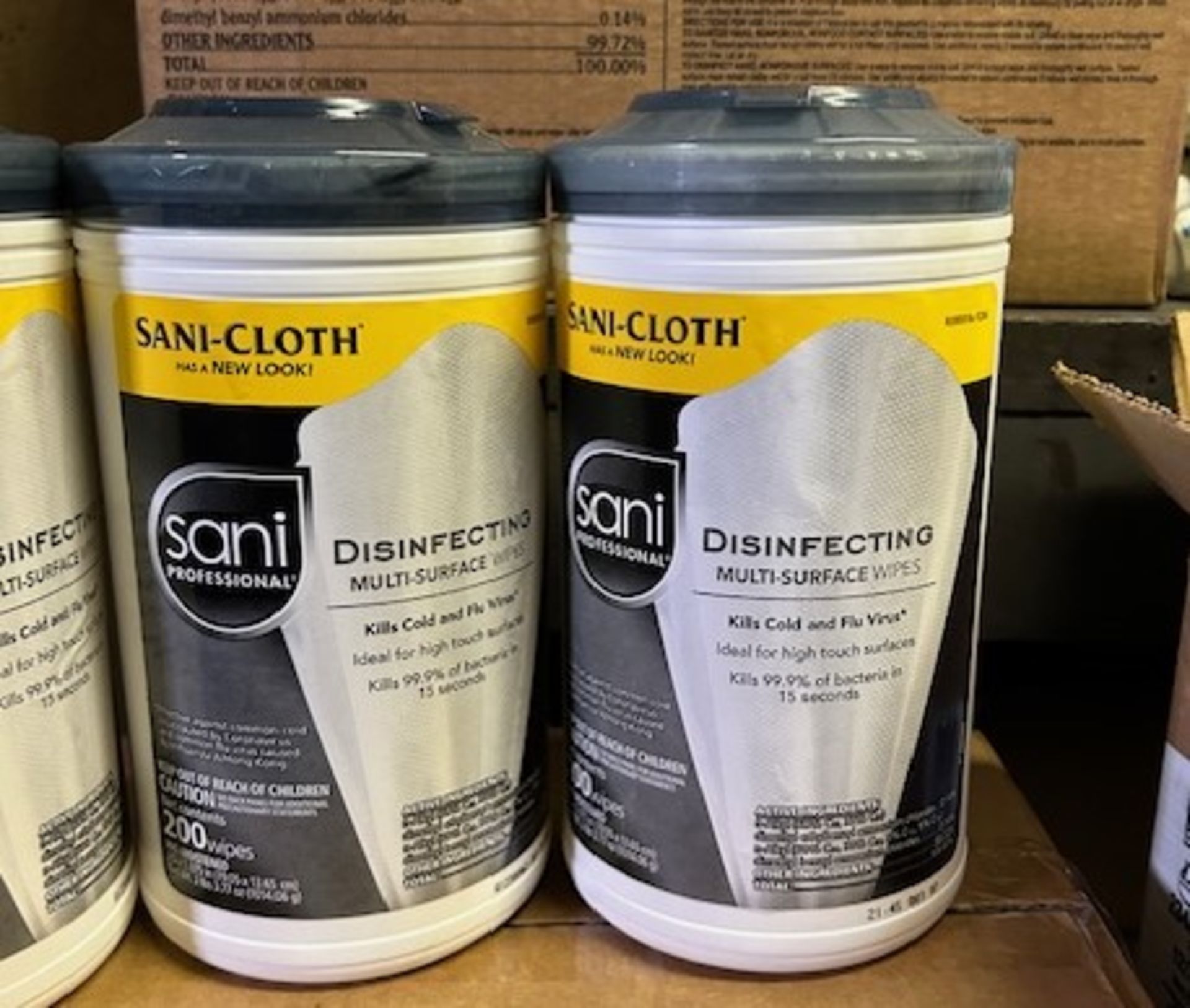 LOT - Disinfectant Wipes, Kimberly Clark Respirators and Bar Soap - Image 2 of 4