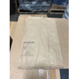 (9) Cases - Duro #14970 7-1/2 x 10-1/2 Brown Kraft Paper Bags (Pack 2000)