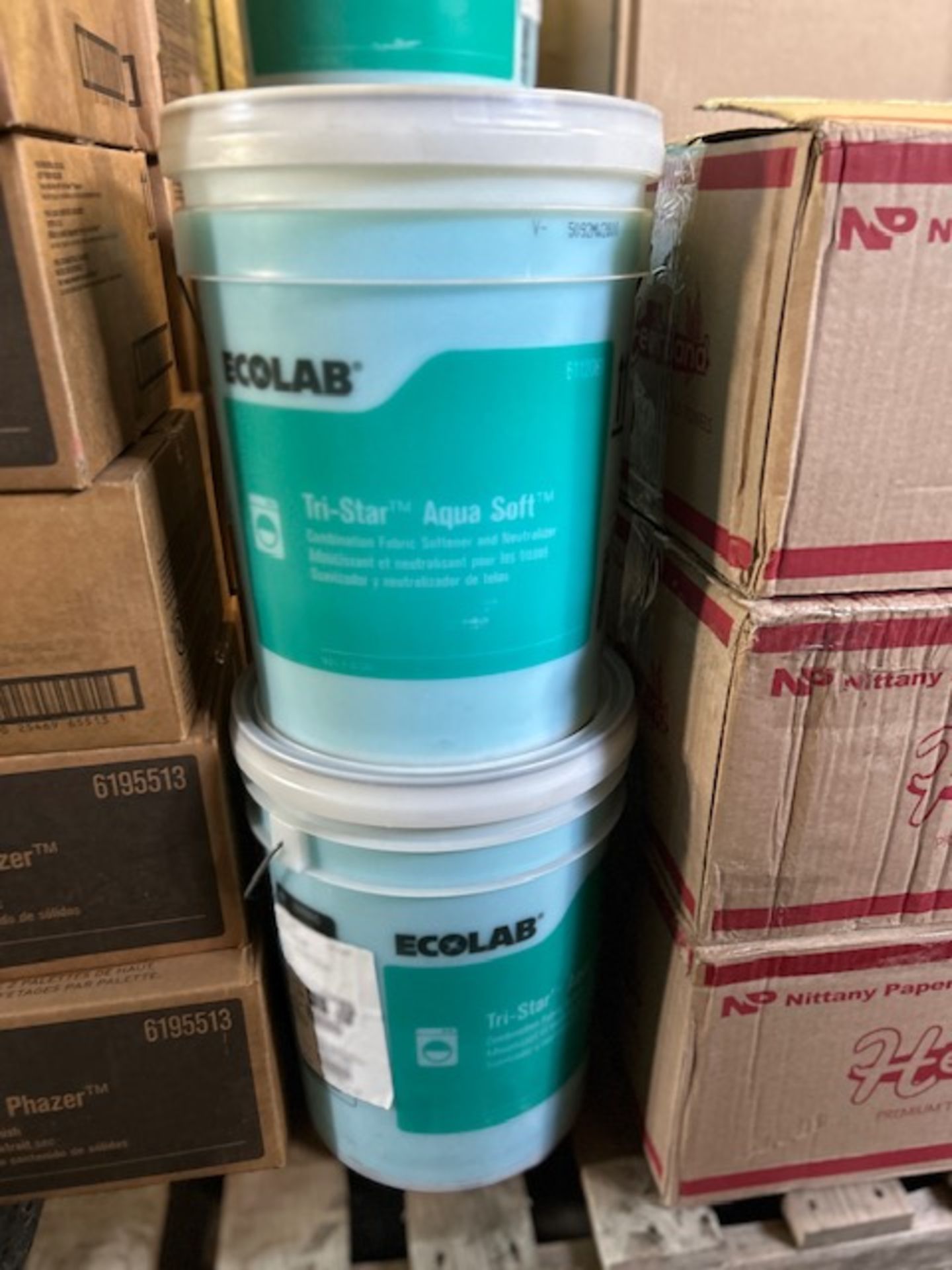 (5) - 5 Gallon Pails EcoLab #6112081 Fabric Softener and Neutralizer - Image 2 of 2