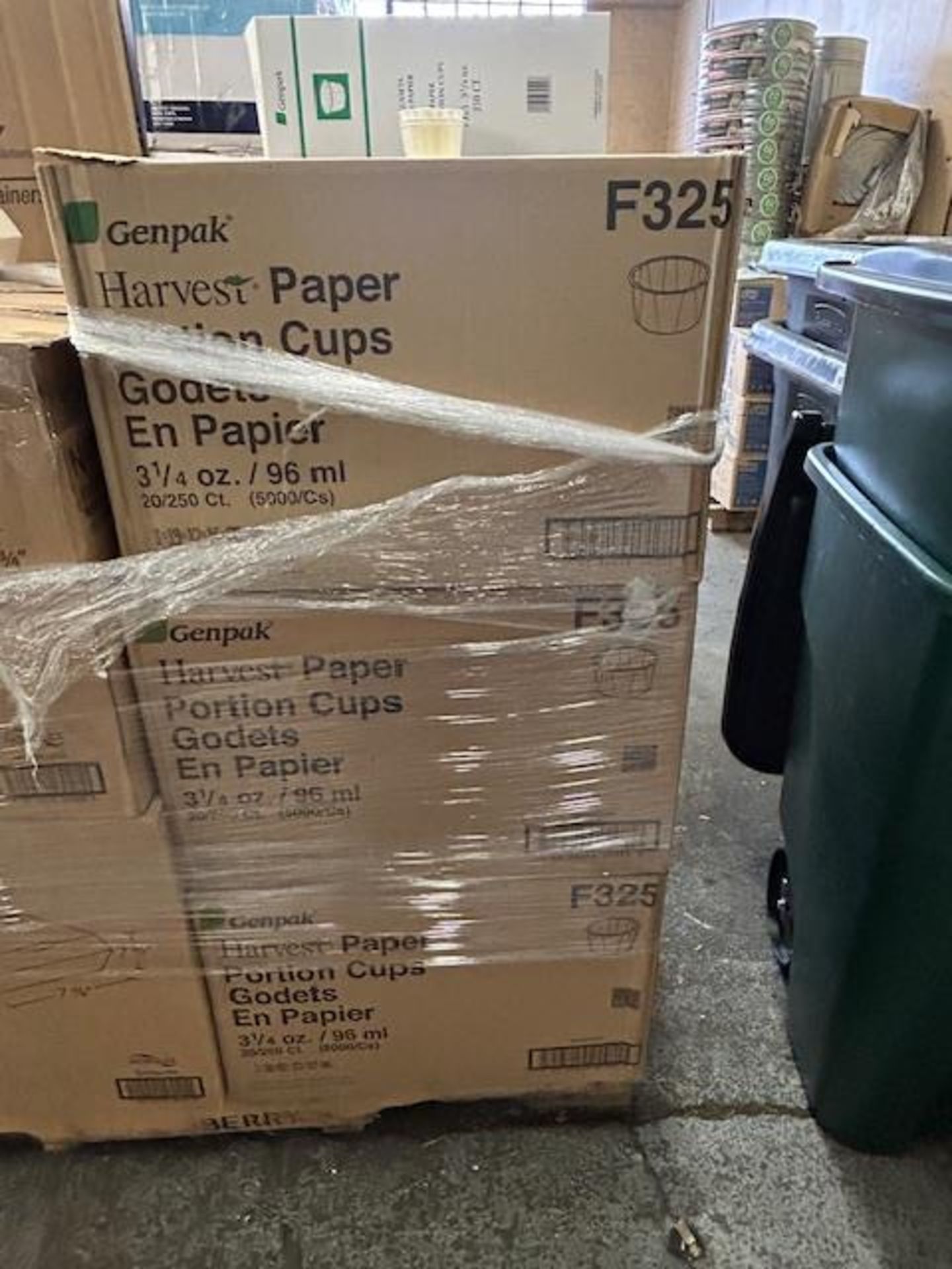 (6) Cases - Genpak F325 3.25 Oz. Paper Portion Cup (Pack 5000)