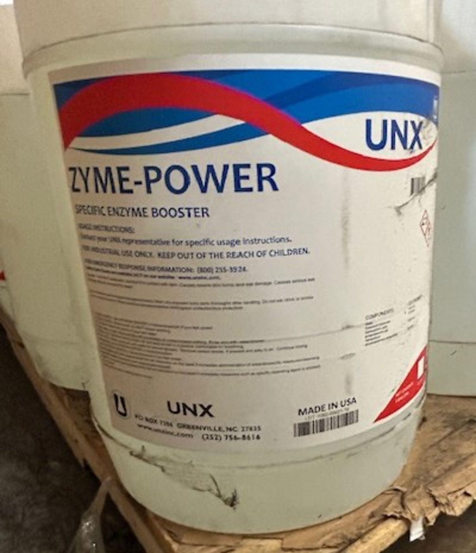 (8) Pails - 5 Gallon UNX Zyme-Power Enzyme Booster