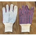 (13) Dozen - Pair of PIP 86-4104 Leather Palm Work Gloves
