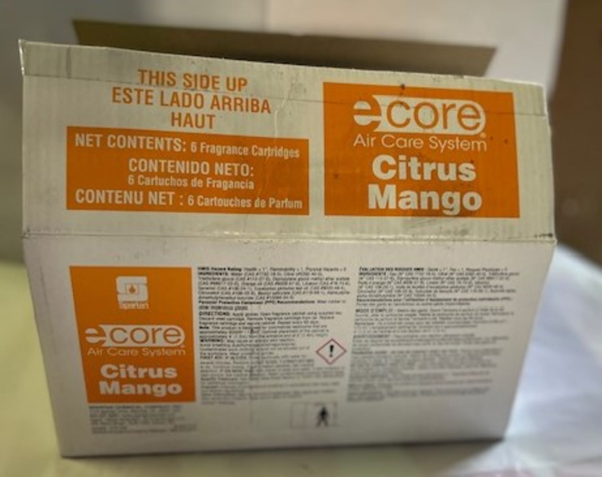 (13) Boxes - Spartan #808400 Citrus Mango Fragrance Cartridges (Pack 6) - Image 2 of 3
