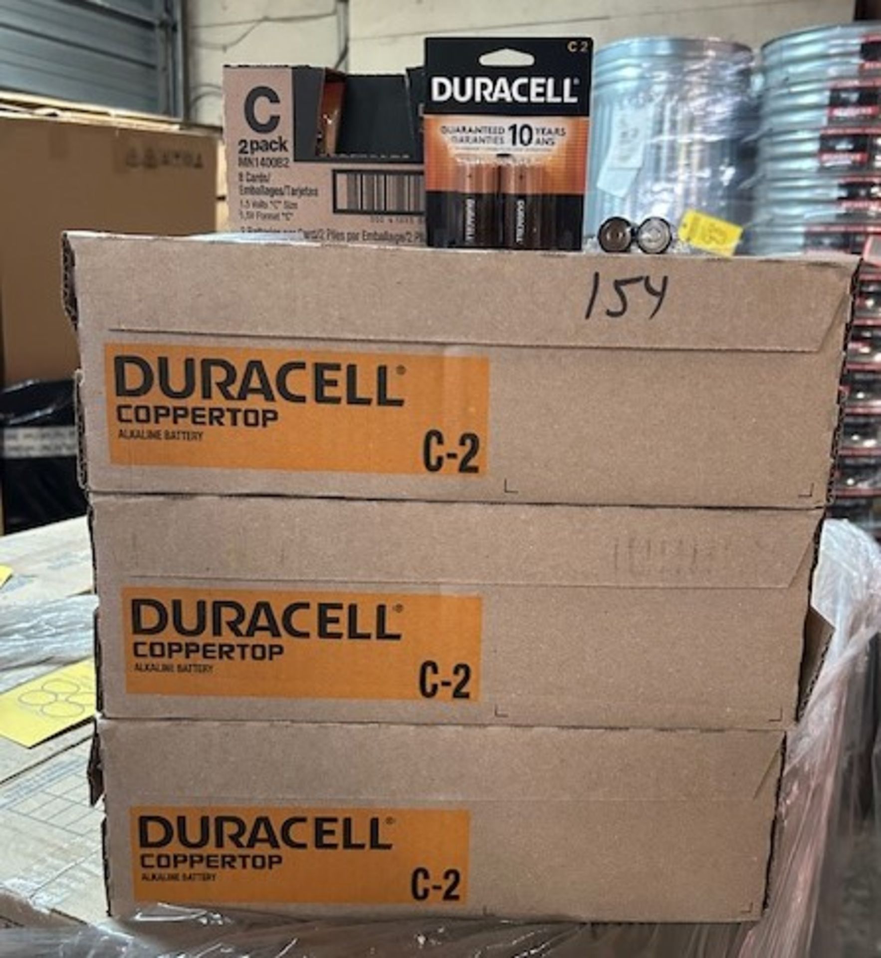 (154) Packs - Duracell 2-Pack C Batteries MN1400B2 (Exp. 2032) - Image 2 of 2