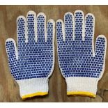 (18) Dozen - Pair of PIP 36-110BB/S Blue Dot Industrial Gloves