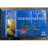 (11) Boxes - Royal Cocktail Parasols - RP144 (10/144 Count)