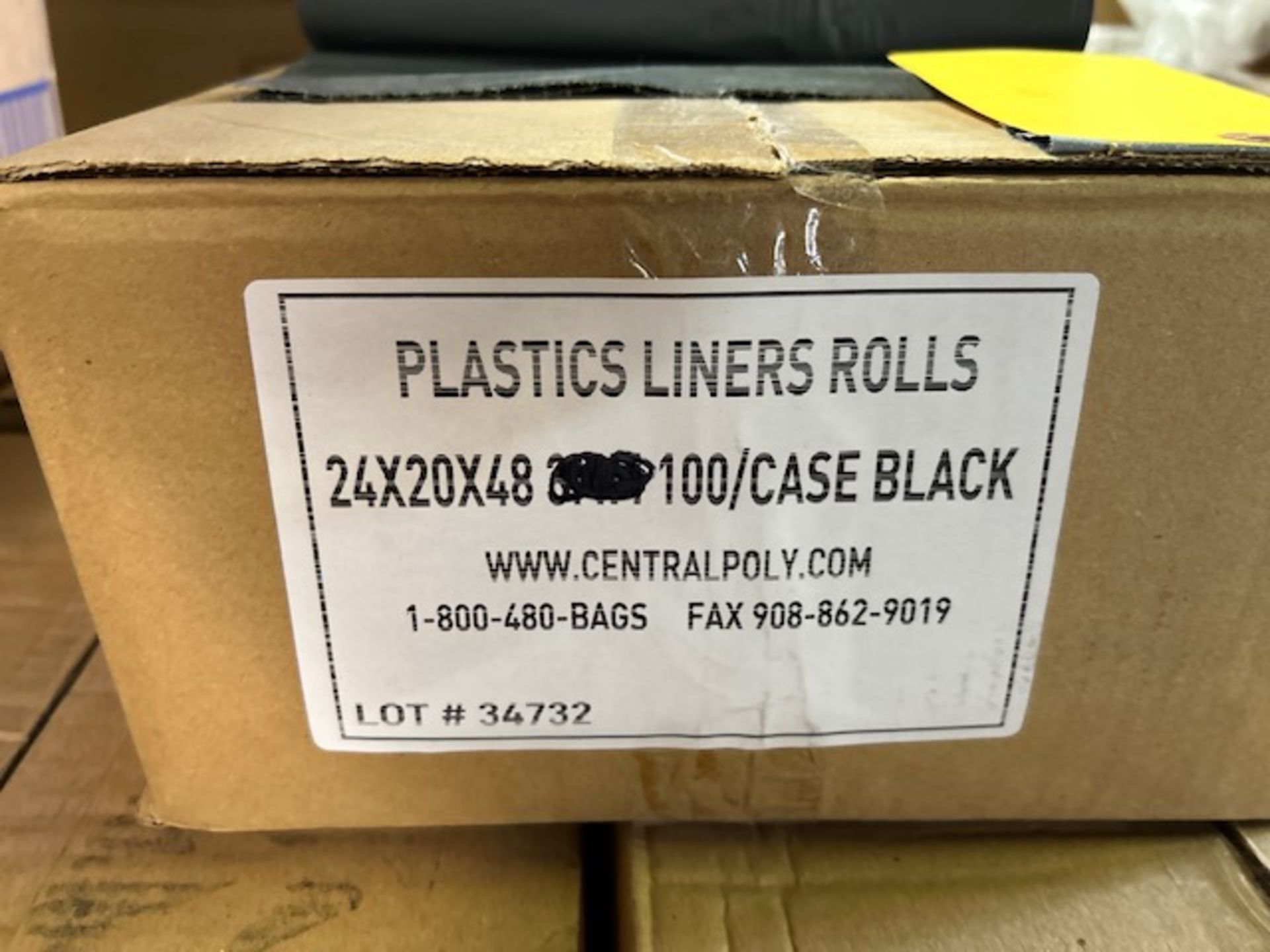 (13) Cases - 24x20x48 2Mil Heavy Duty Black Garbage Liner (10 Roll/10 Per Roll) - Image 2 of 3