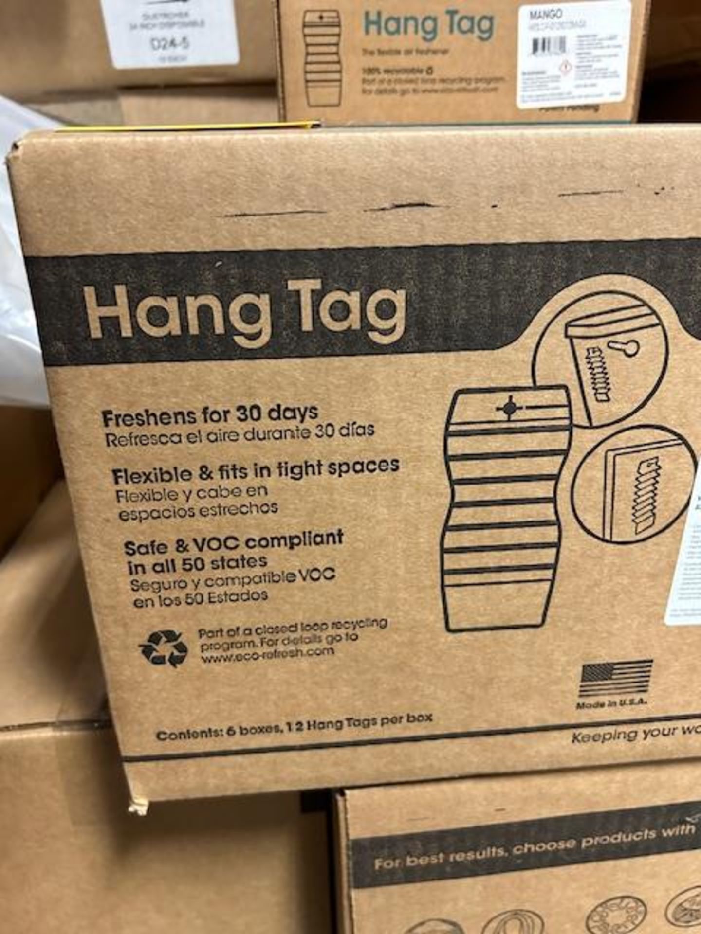 (31) Boxes - Fresh Products Mango Hang Tag (Pack 12)