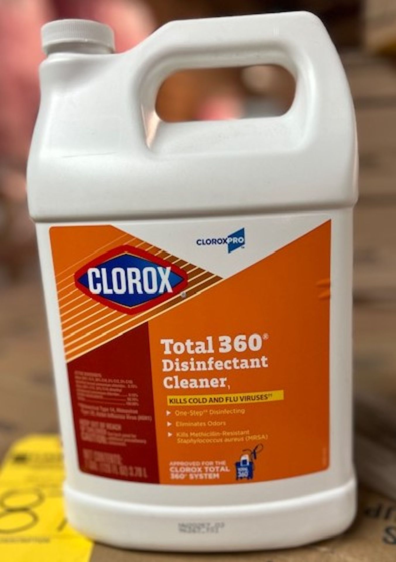 (36) Cases - Clorox #31650 Total 360 Disinfectant Cleaner (Pack 4/128 Oz.)