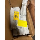 (24) Bundles - 14" Plastic Twist Ties (500/Bundle)