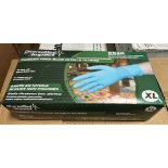 (6) Cases - Nitrile Exam Glove - 4 Cases of XL (Pack 10 Boxes of 50) and 2 Cases of XXL (Pack 10