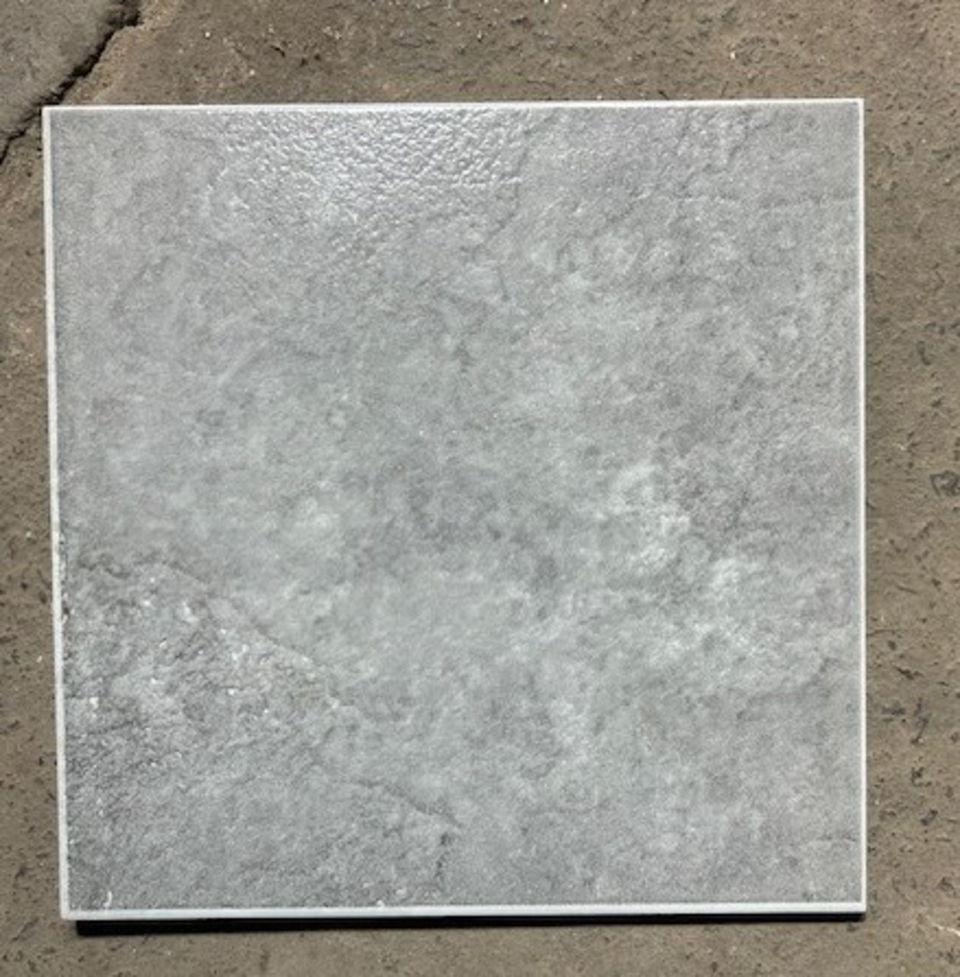 (160) Square Feet, Grey Porcelain, 12" x 12" Floor Tiles