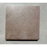 (330) Square Feet, ABK Coffee Brown Porcelain, 6" x 6", Floor and Wall Tiles