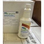 (13) Cases - AirX Spray and Go Disinfectant Cleaner (Pack 12 Quart)
