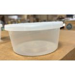 LOT - (1000) 8 Oz. Deli Container with Lid