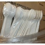 (234) Cases - Plastic Demo Spoons (10 Bags/100)