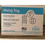 (30) Boxes - Fresh Products Mango Hang Tags (Pack 12)