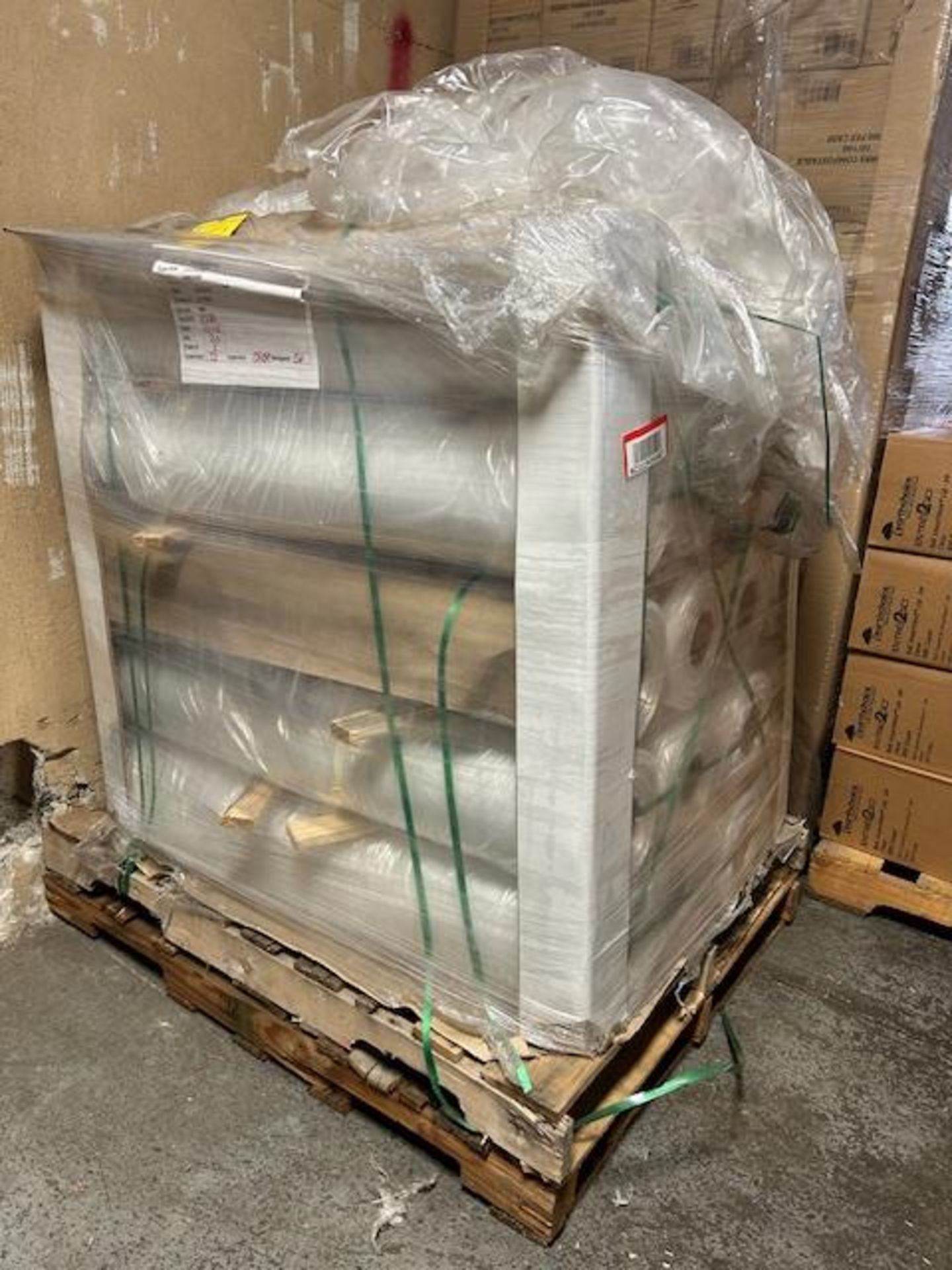 (20) Rolls - 42 x 26 x 52 1 Mil Clear Bags on Roll (Pack 200 Bags/Roll) - Image 2 of 2