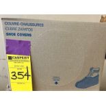 (4) Boxes - DA-SC300-XL Red Disposable Shoe and Boot Cover (Pack 120)