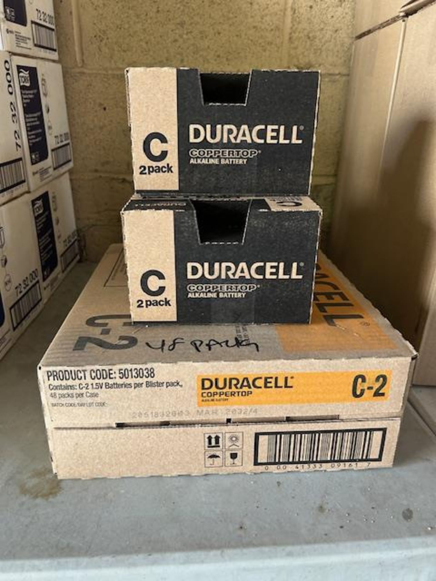 (72) Packs - Duracell 2-Pack C Batteries MN1400B2 (Expires 2032) - Image 2 of 2