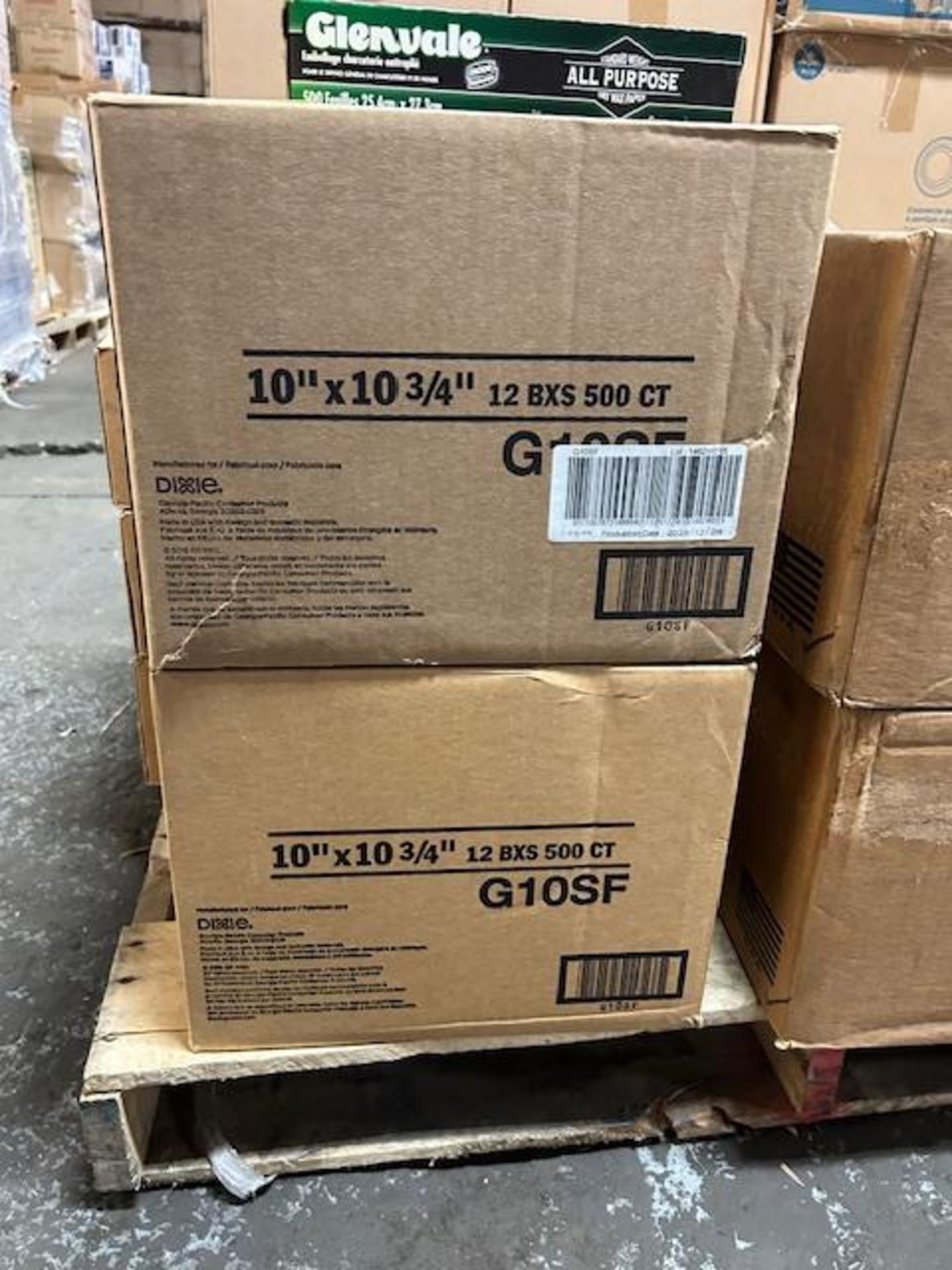 (24) Boxes - G10SF Glenvale 10"x 10-3/4" Deli Wrap (500/Box) - Image 2 of 2