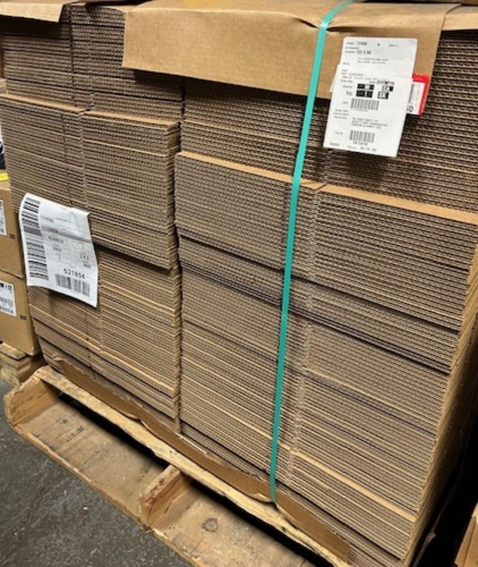 LOT - (500) 10-7/8 x 8-7/8 x 11-1/2 Brown Corrugated Boxes